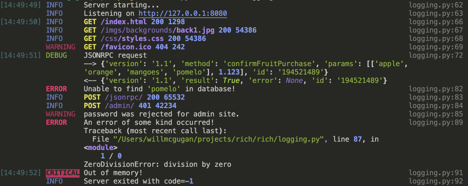 专属Python开发者的完美终端工具—Rich-Python 实用宝典